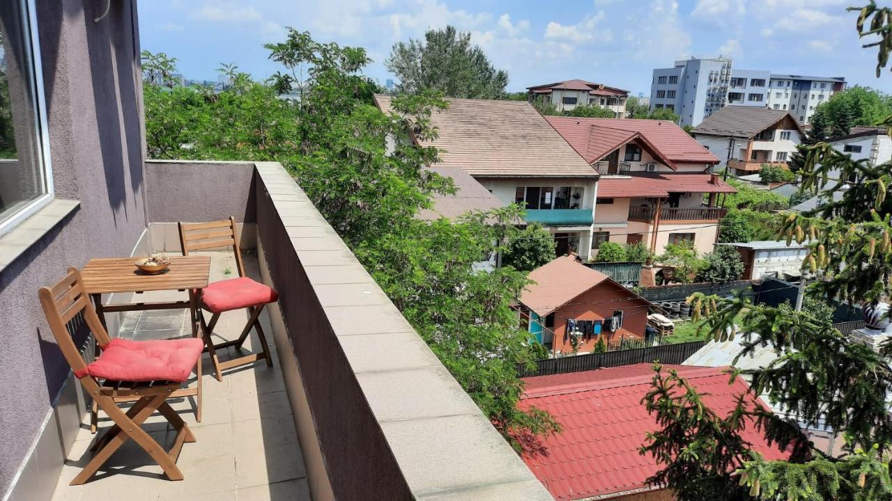 Апартаменты Penthouse Larry Бухарест Экстерьер фото